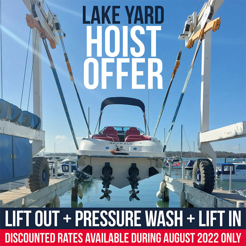 Lake Yard Hoist Offer August 2022