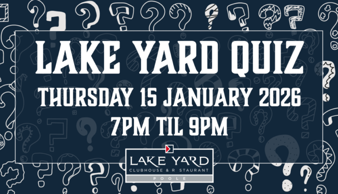 Lake Yard Quiz Night on Thursday 15 January