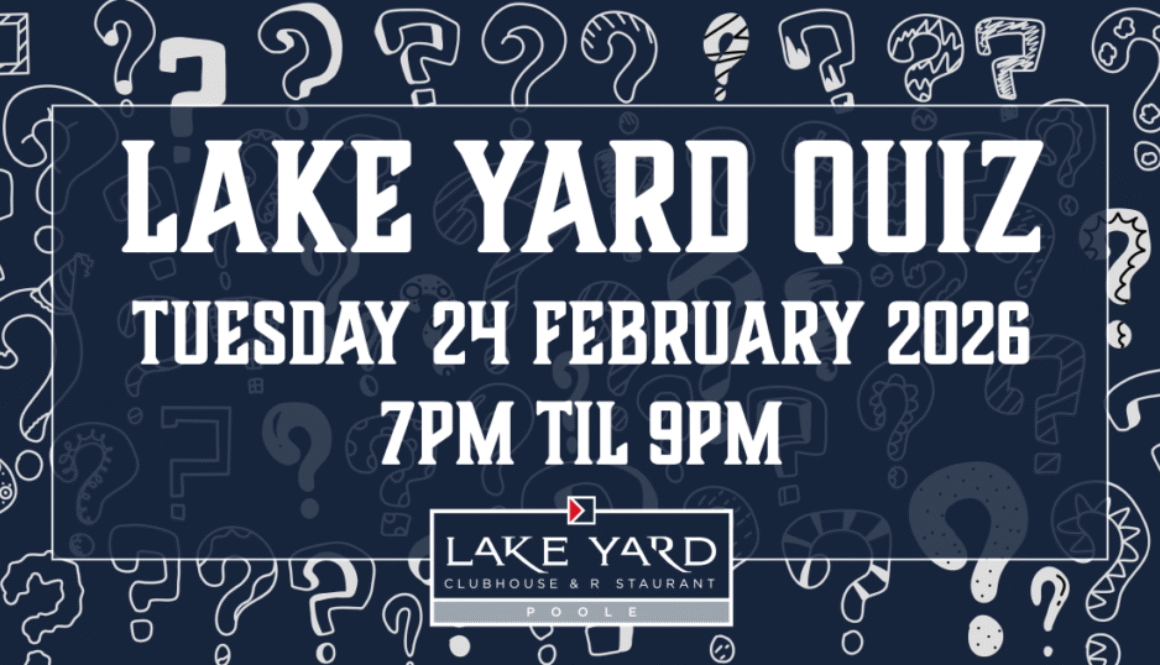 Lake Yard Quiz Night on Tuesday 24 February