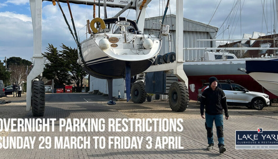 Overnight Parking Restrictions at Lake Yard from Sunday 29 March to Friday 3 April 2026